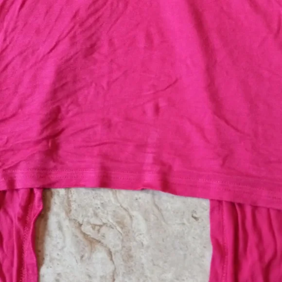 Pink Open Back Tee - Picture 2 of 6